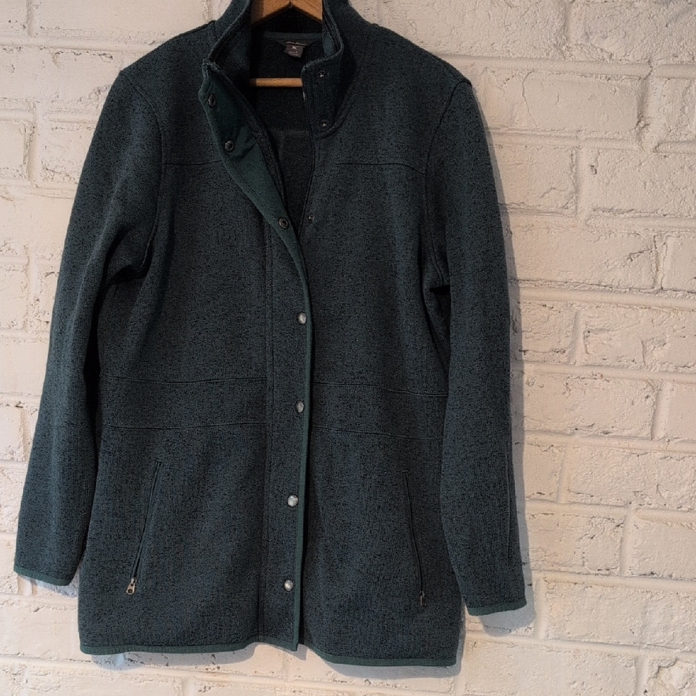 Eddie Bauer Women's Dark Green Utility Jacket